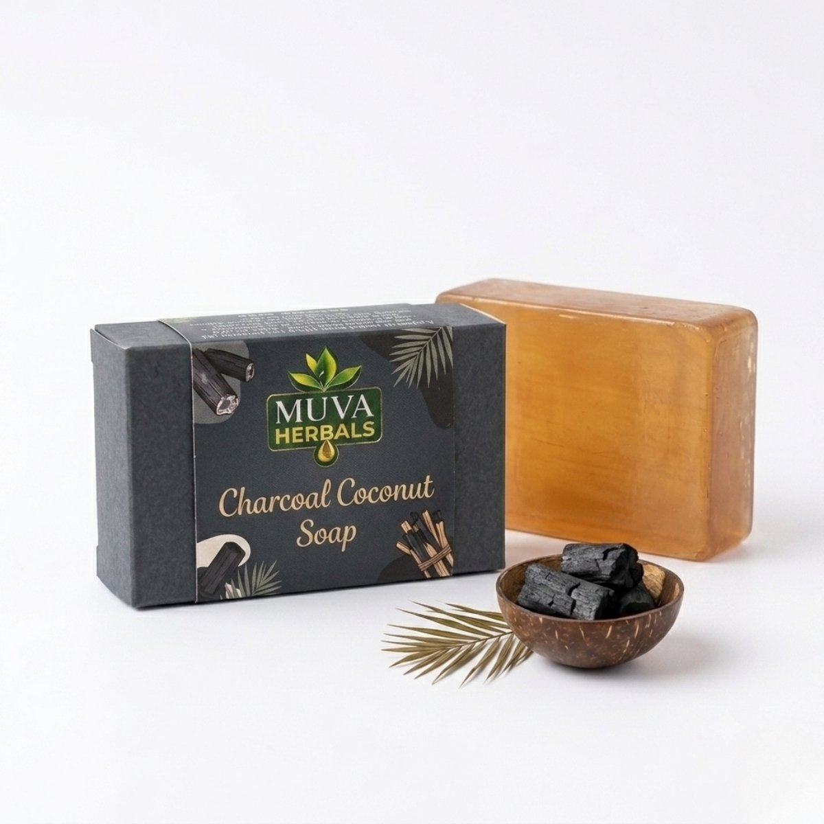 COCONUT OIL CHARCOAL SOAP