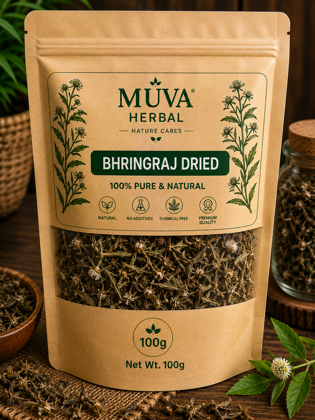 Dried Bhringraj