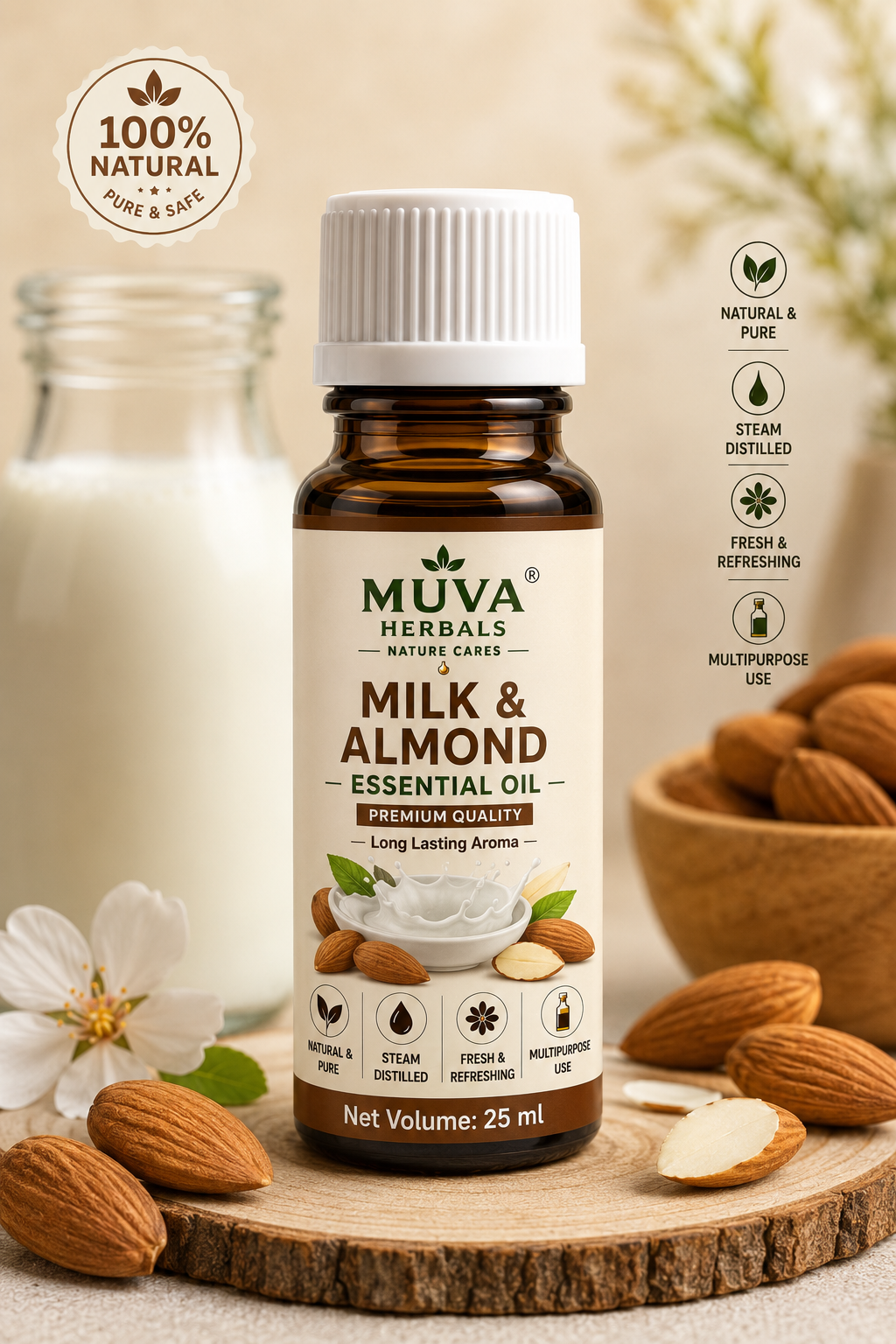 Milk and Almond Essential Oil