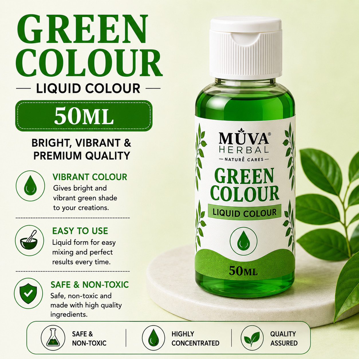 Green Liquid Color