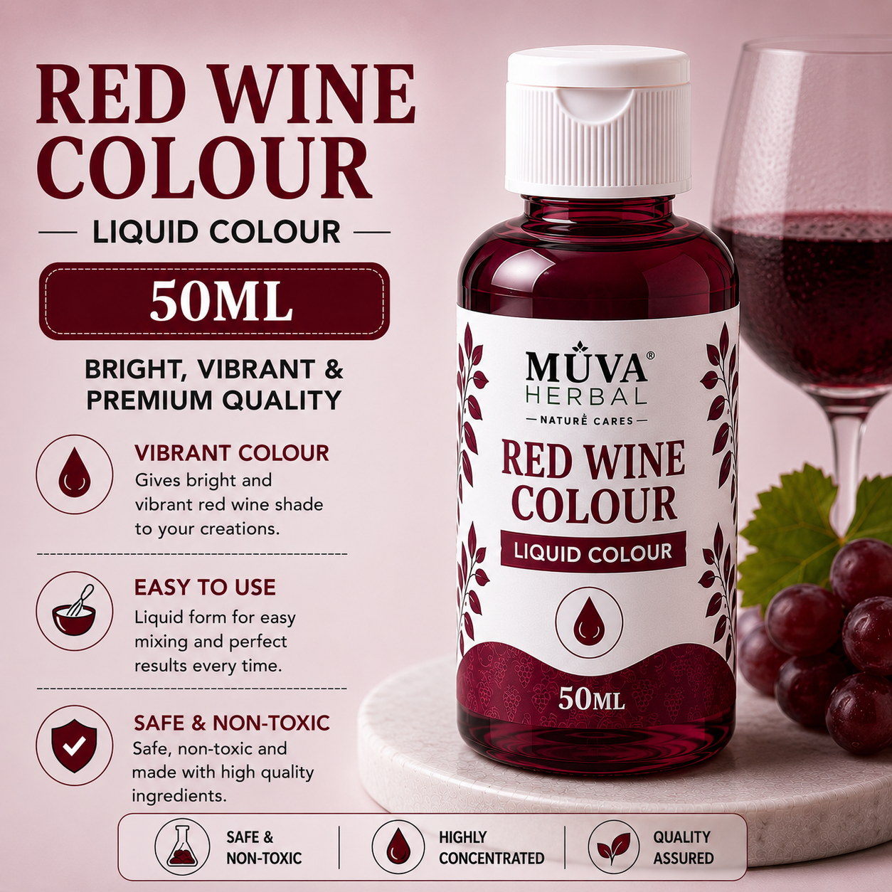 Red Wine Liquid Color